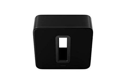 Sonos Sub, the wireless subwoofer for deep bass. (Black)