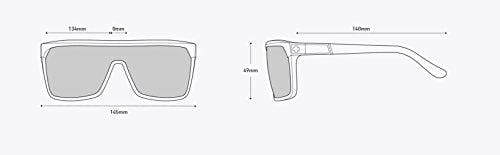 Spy Optic Flynn 670323973317 Wrap Sunglasses, 1.5 mm (Soft Matte Black/Happy Bronze/Dark Blue Spectra)