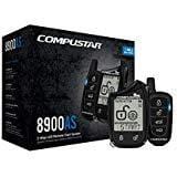 Compustar CS8900-AS-BL 2 Way LCD 1 Mile Range Remote Car Starter & Security System with Blade-AL Bypass Module Included