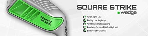 Square Strike Wedge - 45° Pitching & Chipping Wedge for Men & Women - Legal for Tournament Play -Engineered by Hot List Winning Designer - Cut Strokes from Your Golf Game Fast (Right)