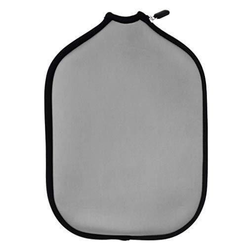MagiDeal 5Pcs/Set Universal Pickleball Paddle/Racket Cover Zipper Sleeve Protector Case Holder Storage Bag - Solid Multi Colors