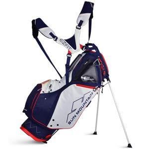 Sun Moutain Golf 2019 4.5 LS 14-Way Stand Golf Bag NAVY-WHITE-RED (Navy-White-Red)