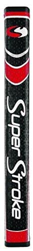 SuperStroke Mid Slim 2.0 Black/Red Midnight Putter Golf Grip