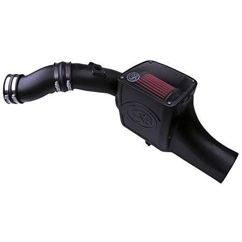 S&B Filters 75-5070 Cold Air Intake For 2003-2007 Ford Powerstroke 6.0L (Oiled Cleanable, 8-ply Cotton Filter)
