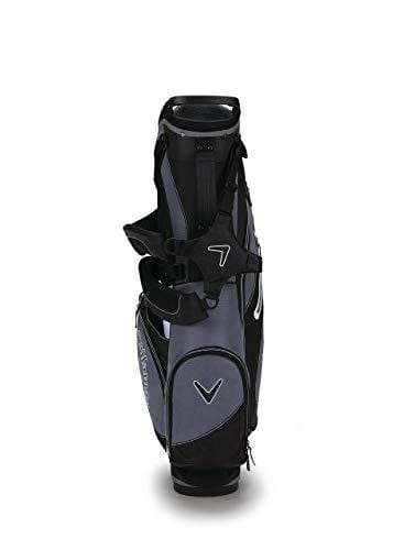 Callaway Golf 2017 Capital Stand Bag, Black/White (Renewed)
