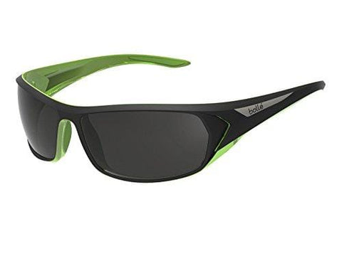 Bolle Blacktail Sunglasses, Polarized TNS Oleo AF, Matte Black/Lime