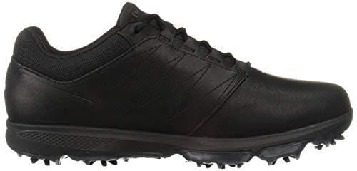 Skechers Men's Pro 4 Waterproof Golf Shoe, Black 9 M US