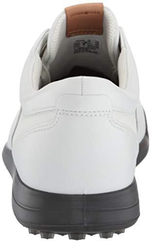 ECCO Men's Street Retro Hydromax Golf Shoe Bright White 46 M EU (12-12.5 US) [product _type] ECCO - Ultra Pickleball - The Pickleball Paddle MegaStore