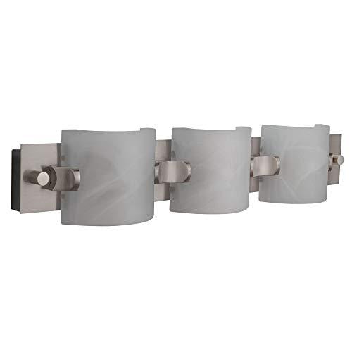 RecPro 18" RV Vanity Light 12V LED Satin Nickel