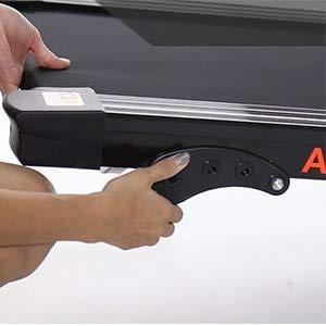 ANCHEER App Control Electric Treadmill (Black_APP Control)