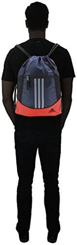 adidas Alliance II Sackpack, Grey/Orange, One Size