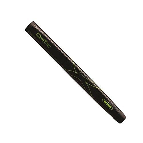 Winn DriTac Midsize Pistol Putter Golf Grip, Black