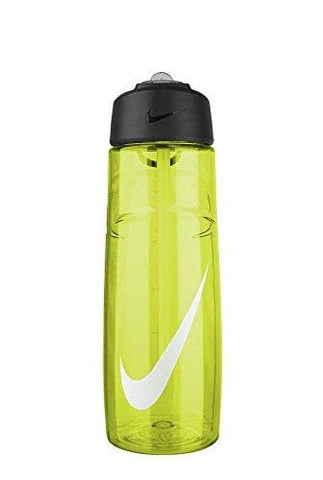 Nike T1 Flow Swoosh Water Bottle (24Oz, Volt/White)