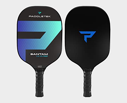 Paddletek Bantam TS-5 Pro Pickleball Paddle | Standard Weight | Thin Grip | Blue