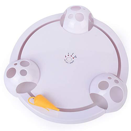 Running Pet Cat Toy, Interactive Automatic Toy for Cat or Kitten, Adjustable Electronic Battery Operated Toy