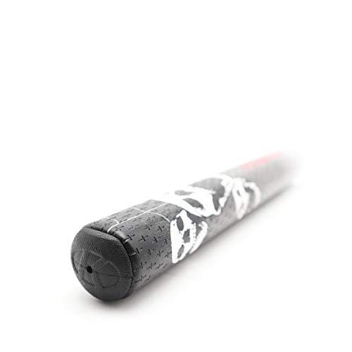 KINGRASP Skull & Spider Pistol GTR 3.0 Golf Putter Grip，Anti-Slip，No Taper Technology，Tacky Polyurethane Material，More Comfortable,More Shock Absorption  (Black/red)