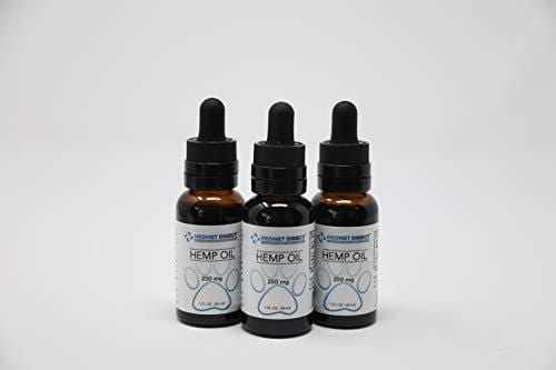 Calming Hemp Oil for Dogs and Cats: Joint Support, Pain Relief and Sleep Aid for Pets - Natural Pet Supplements for Cat and Dog Anxiety Relief, Arthritis Relief, Hip Health and More - 1 Fl Oz, 250 Mg