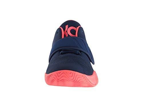 Nike Boy's KD Trey 5 VI Basketball Shoe Blue Void/Orange Peel/Flash Crimson Size 5.5 M US