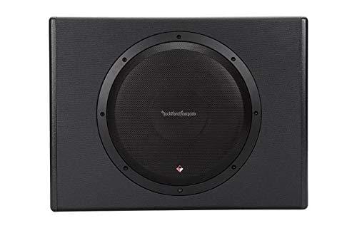 Rockford Fosgate P300-12 12" 300W Sealed Powered Subwoofer Sub Enclosure+Amp Kit
