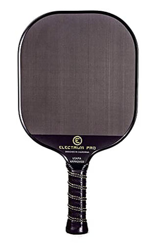 Electrum Pickleball Electrum Pro Paddle USAPA Approved | Carbon Fiber Surface | Polypropylene Honeycomb Core | Best Paddle for Spin and Power | Lightweight