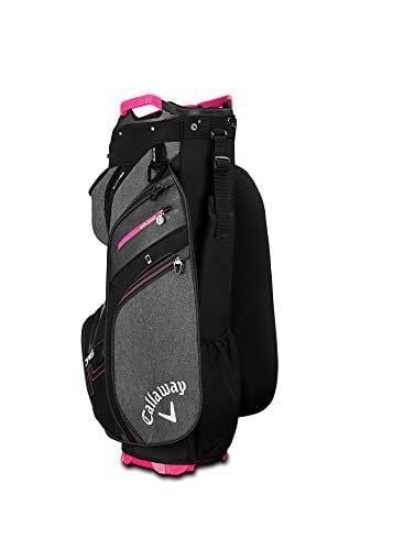Callaway Golf 2019 Org 14 Cart Bag, Black/Titanium/Pink