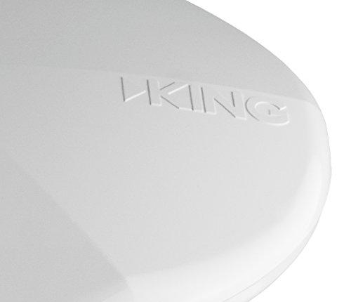 KING OA1000 OmniPro Portable Omnidirectional HDTV Over-the-Air Antenna with Mount - White