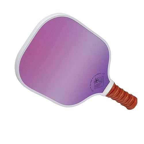 Pickleball Paddle | Carbon Fiber | Pickle Ball Paddle | Honeycomb Polymer Core | Pickleball Paddles | Pickleball Racket | Pickleball Paddle | Pink Purple Pickleball