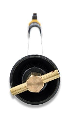 Camco RV Straight Swivel Stik with Shutoff Valve- Creates Powerful Cleaning Action that Dislodges and Flushes Stubborn Waste Deposits and Combats Odors (40094)