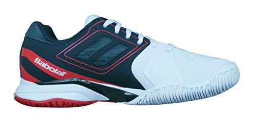 Babolat Propulse Team All Court Mens Tennis Sneakers/Shoes-White-7.5