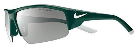 Nike Eyewear Men's Skylon Ace Xv Rectangular Sunglasses OREGON GREEN 75 mm