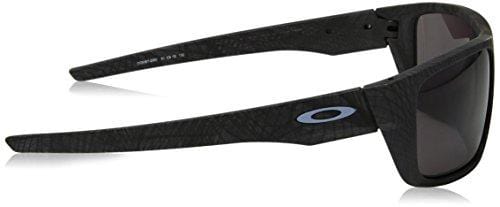 Oakley Men's Drop Point Rectangular Sunglasses, AERO GRID GREY, 60.0 mm