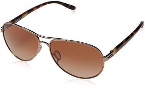 Oakley Women's Feedback Aviator, Rose Gold, 59 mm