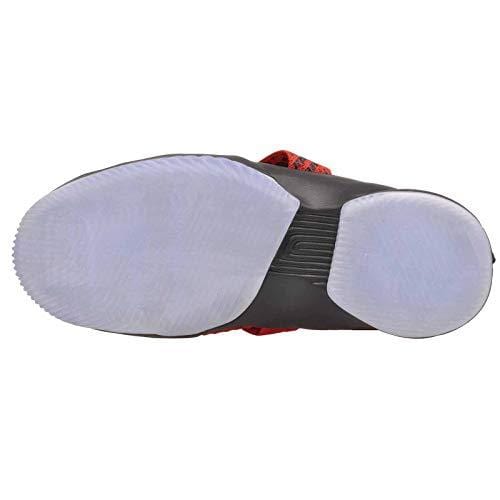 Nike Kids' Grade School Lebron Soldier XII Basketball Shoes (7, Red/Black)