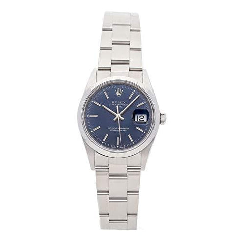 Rolex Oyster Perpetual Mechanical (Automatic) Blue Dial Mens Watch 15200 (Certified Pre-Owned)