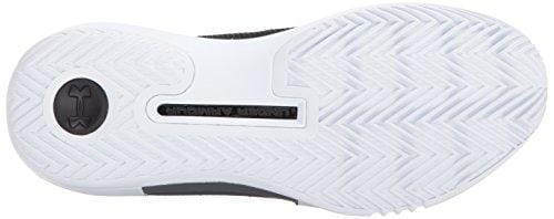 Under Armour Men's Team Drive 4 Basketball Shoe, Black (001)/White, 8.5