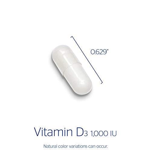 Pure Encapsulations - Vitamin D3 1,000 IU - Hypoallergenic Support for Bone, Breast, Prostate, Cardiovascular, Colon and Immune Health* - 250 Capsules