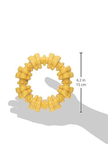 Nylabone Dura Chew Power Chew Textured Ring, Large Durable Dog Chew Toy, Great for Aggressive Chewers