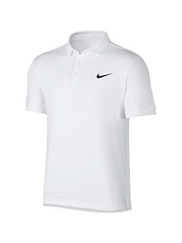 Nike New Men's NikeCourt Dry Tennis Polo White/White 2XL