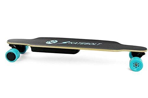 SKATEBOLT Electric Skateboard Longboard S3 New Breeze, Replaceable Wheel, 14 Miles Max Range, 19 MPH Top Speed, Dual Motor 500W, 8 Layers Maple