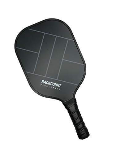 Backcourt Pickleball Paddle, Graphite Pickleball Paddle, Honeycomb Core, 1 Racquet, Includes Paddle Cover, Graphite Face, Lightweight