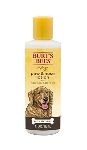 Burt's Bees for Dogs All-Natural Paw & Nose Lotion with Rosemary & Olive Oil | For All Dogs and Puppies, 4oz
