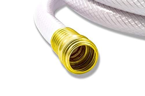 Camco 25ft TastePURE Drinking Water Hose - Lead and BPA Free, Reinforced for Maximum Kink Resistance 5/8"Inner Diameter (22783)