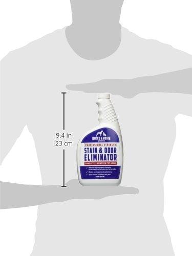 Rocco & Roxie Supply Professional Strength Stain and Odor Eliminator, Enzyme-Powered Pet Odor and Stain Remover for Dogs and Cat Urine, Spot Carpet Cleaner for Small Animal, 32 oz.