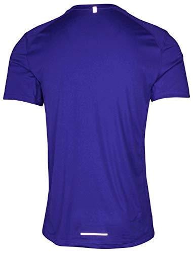 Nike Men Dry Running T Shirt Large Polyester, Game Royal