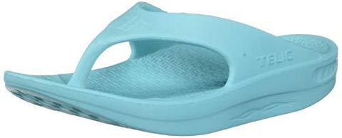 Telic Flip Flop Unisex EVA Sandals, Aqua Lagoon M, Size - Mens-8 - Womens-9