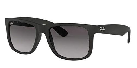 Ray-Ban Sunglasses - RB4165 Justin / Frame: Black Rubber Lens: Gray Gradient (55mm)