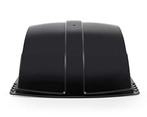Camco Standard Roof Vent Cover, Opens for Easy Cleaning, Aerodynamic Design, Easily Mounts to RV with Included Hardware-Black (40443)