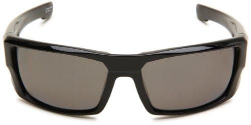 Spy Optic Unisex Dirk Polarized Shiny Black/Grey Polarized Lens