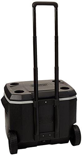 Coleman Wheeled Cooler | Xtreme Cooler Keeps Ice Up to 5 Days | Heavy-Duty 50-Quart Cooler with Wheels for Camping, BBQs, Tailgating & Outdoor Activities