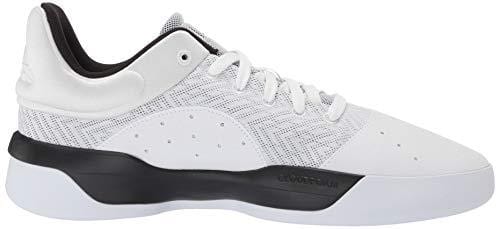 adidas Men's Pro Adversary Low 2019, White/Black/Grey, 9.5 M US